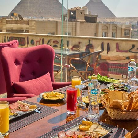 King Pyramids View Hotel Kafret el-Gabal Zewnętrze zdjęcie